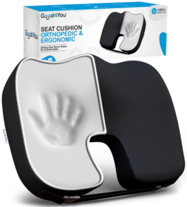 Good4You Zitkussen Orthopedisch & Ergonomisch - Zwart