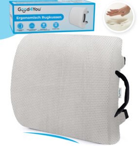 Good4You Ergonomisch Rugkussen - Grijs