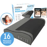 Good4You Elektrisch Shiatsu Massagekussen - Grijs - Grijs