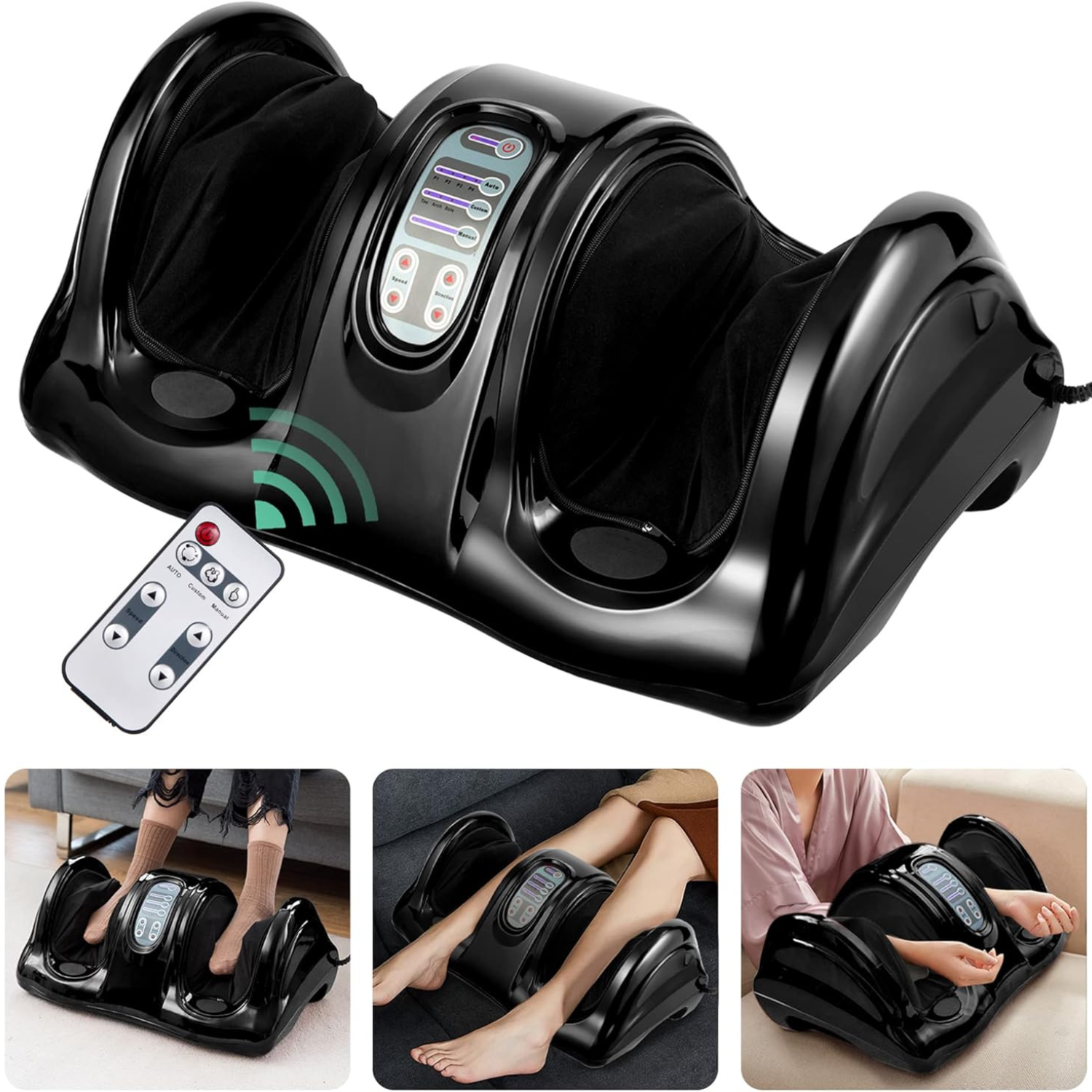 Good4You Shiatsu Voetmassageapparaat met Afstandsbediening
