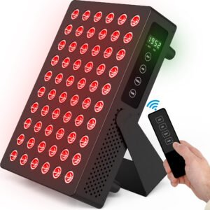 Good4You - Infraroodlamp met afstandsbediening - Zwart - 60 LED lampen
